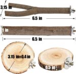 Natural Wood Bird Perch Set — view 2