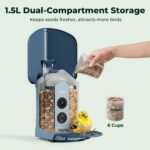 4K Solar Smart Bird Feeder with AI Recognition Camera — view 8