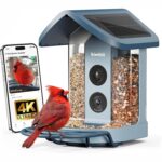4K Solar Smart Bird Feeder with AI Recognition Camera