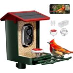 Smart Bird Feeder Camera – Smart Solar Bird Feeder with 2K HD Camera &