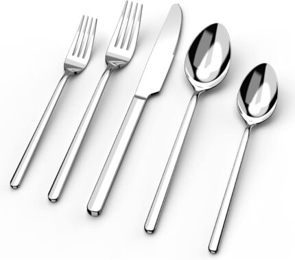 Classic Silver Stainless Steel Cutlery
