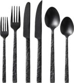 Hammered Black Flatware – photo 11
