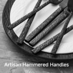 Hammered Black Flatware – photo 5