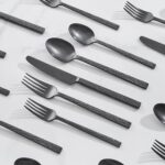 Hammered Black Flatware – photo 6