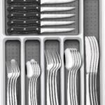 Premium 49-Piece Stainless Steel Silverware Set