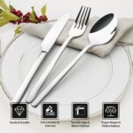 Sleek Stainless Steel Silverware Set – photo 3