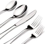 Elegant Polished Stainless Steel Flatware