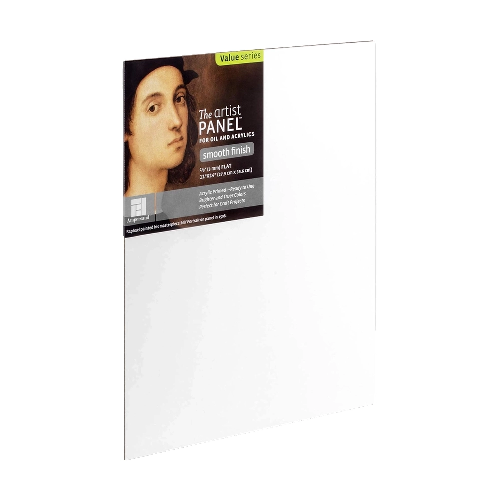 Artist Panel Flat Smooth 15x15 cm - Premium Art Surface