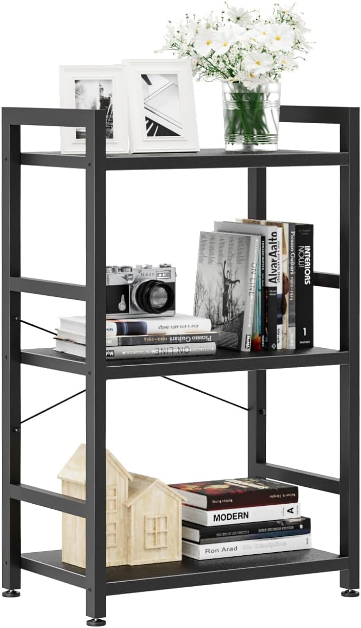 5-Tier Industrial Bookcase – Tall Metal Frame & Wood Shelves — image 13