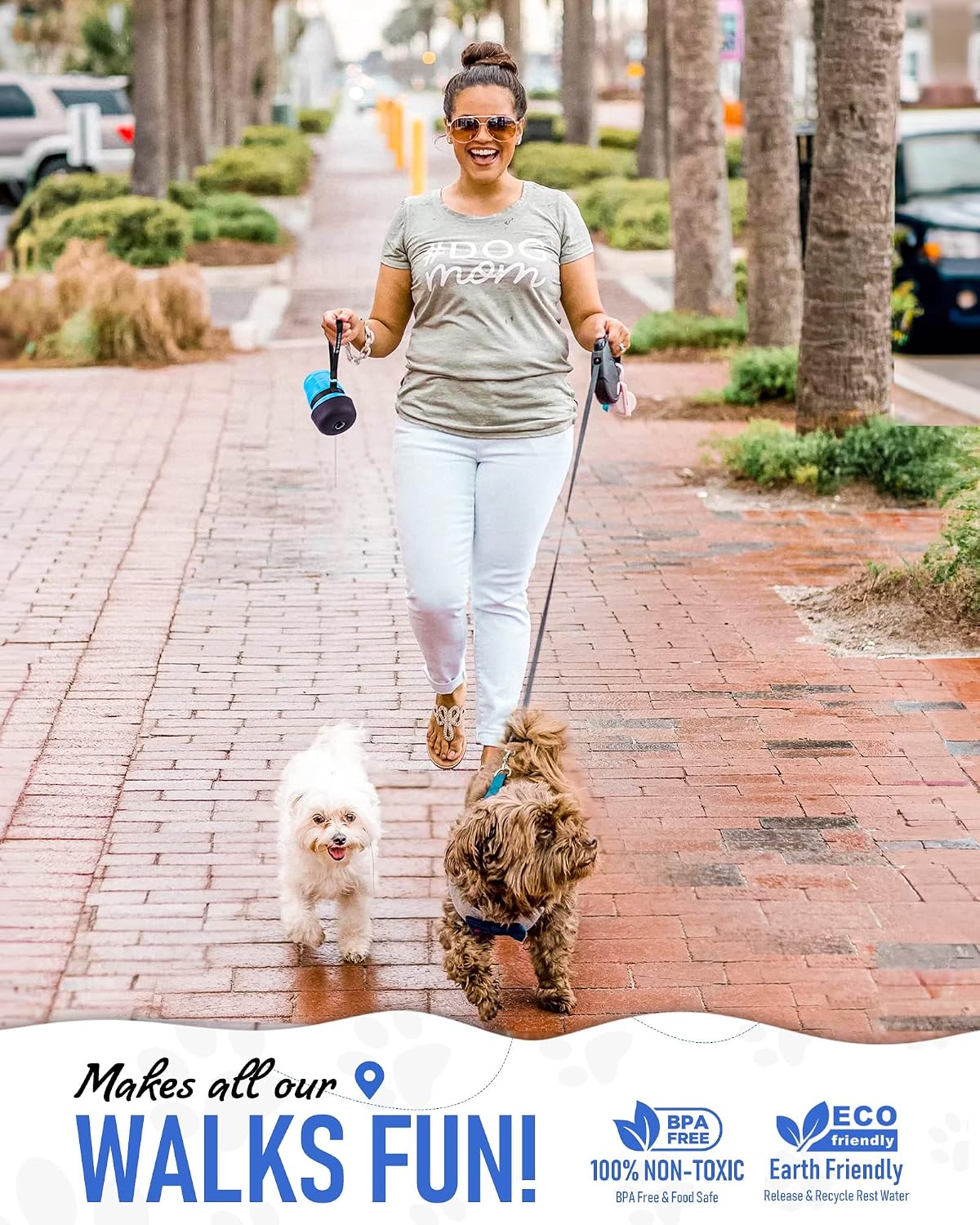 Lesotc Portable Pet Water Bottle - Hình 2