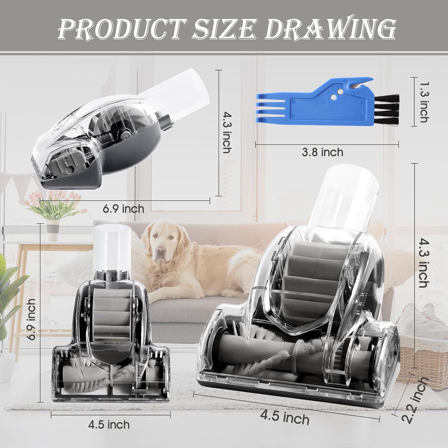 Shark Navigator Pet Power Brush Head - Hình 2