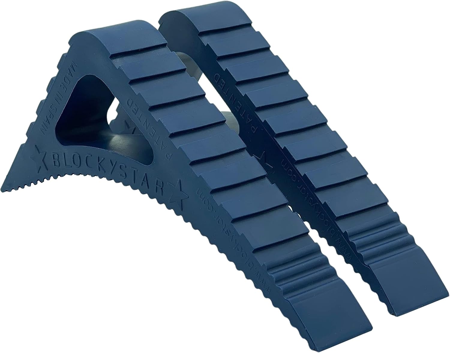 Blockystar Rubber Door Stopper & Window Wedge, Award Winning Decorative Doorstop, Multi-Surface Door Stoppers