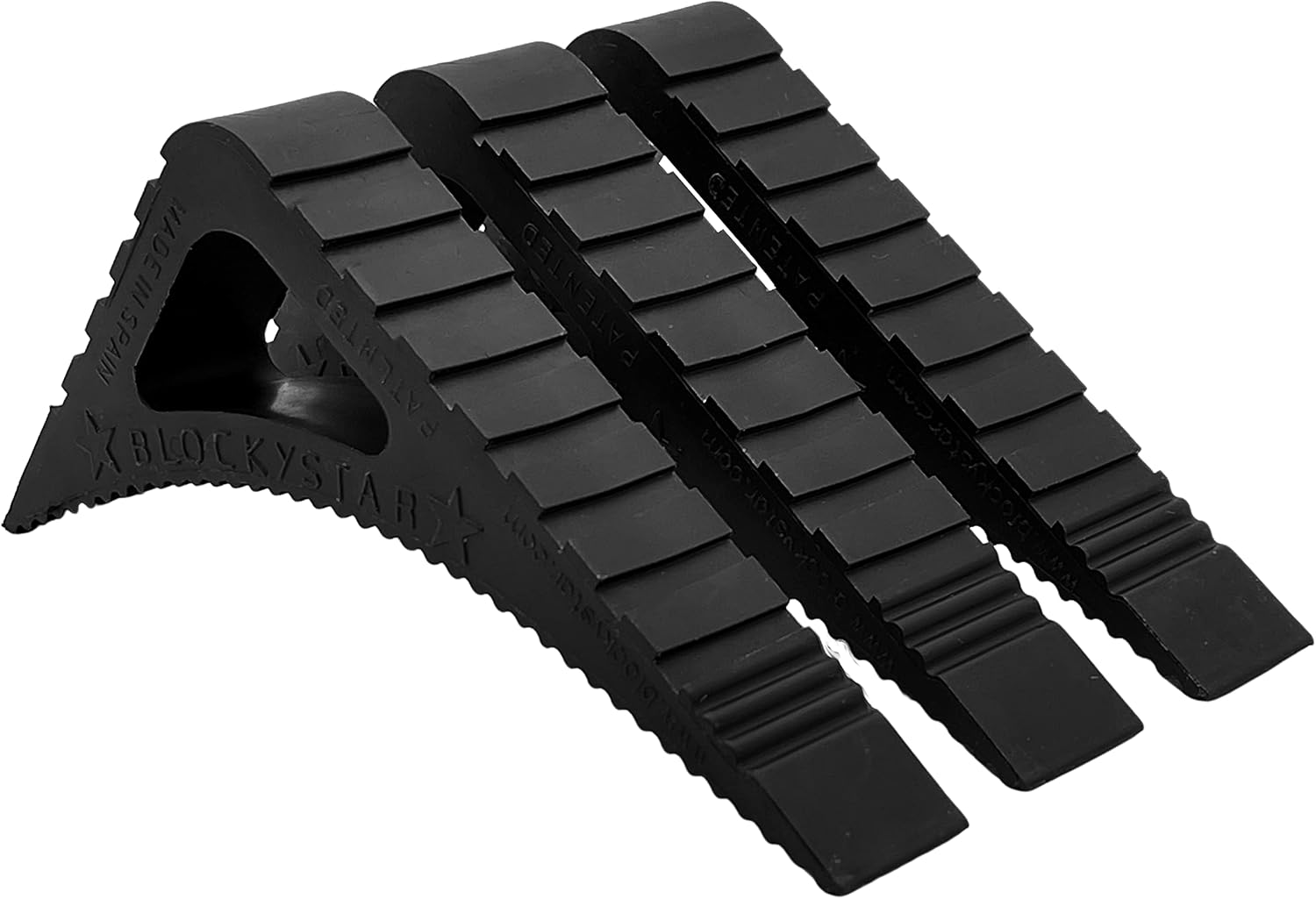Blockystar Rubber Door Stopper & Window Wedge, Award Winning Decorative Doorstop, Multi-Surface Door Stoppers