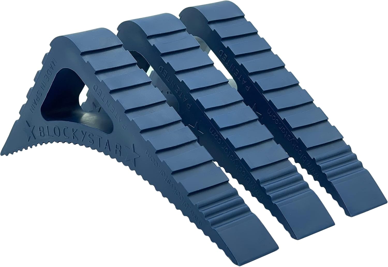 Blockystar Rubber Door Stopper & Window Wedge, Award Winning Decorative Doorstop, Multi-Surface Door Stoppers