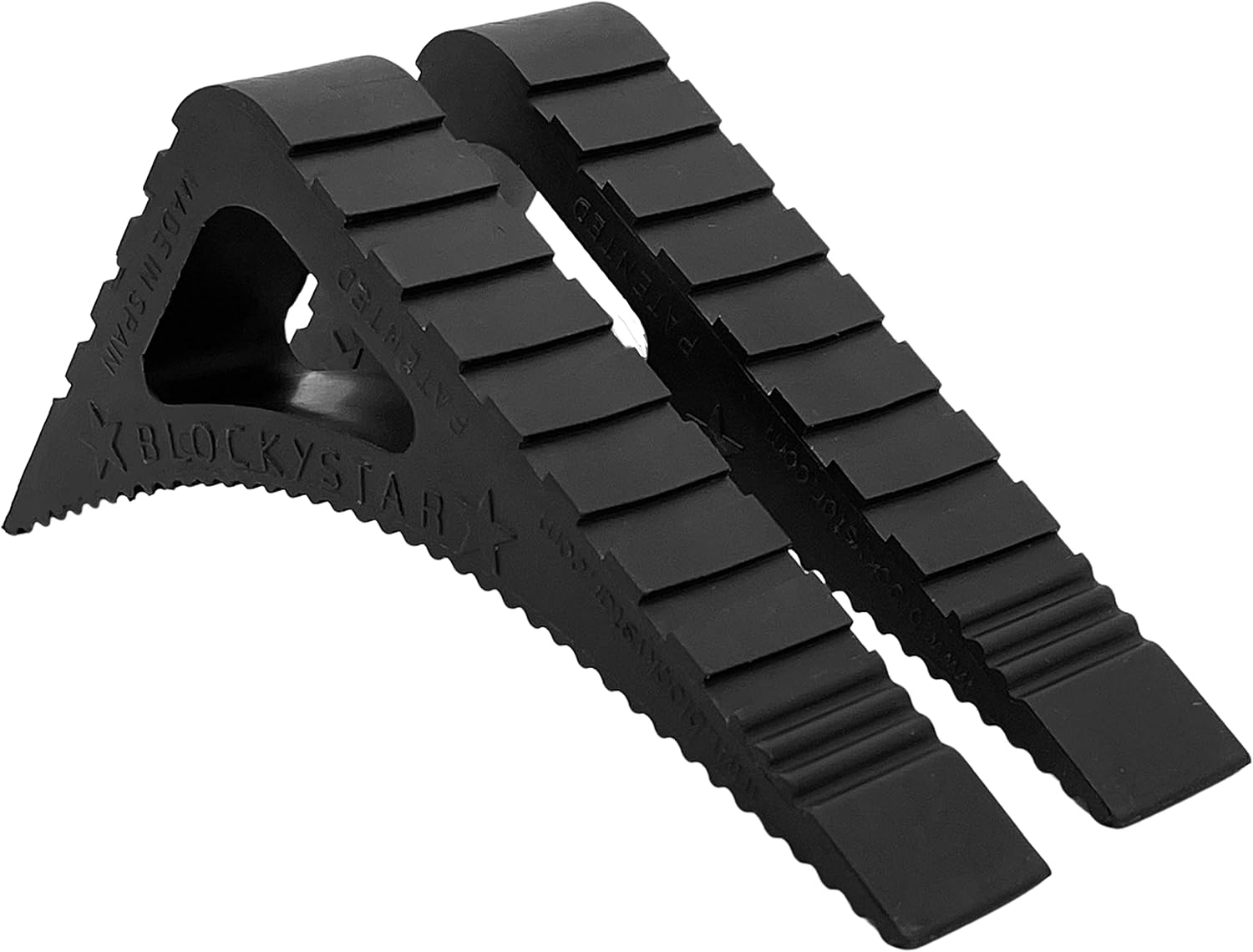 Blockystar Rubber Door Stopper & Window Wedge, Award Winning Decorative Doorstop, Multi-Surface Door Stoppers