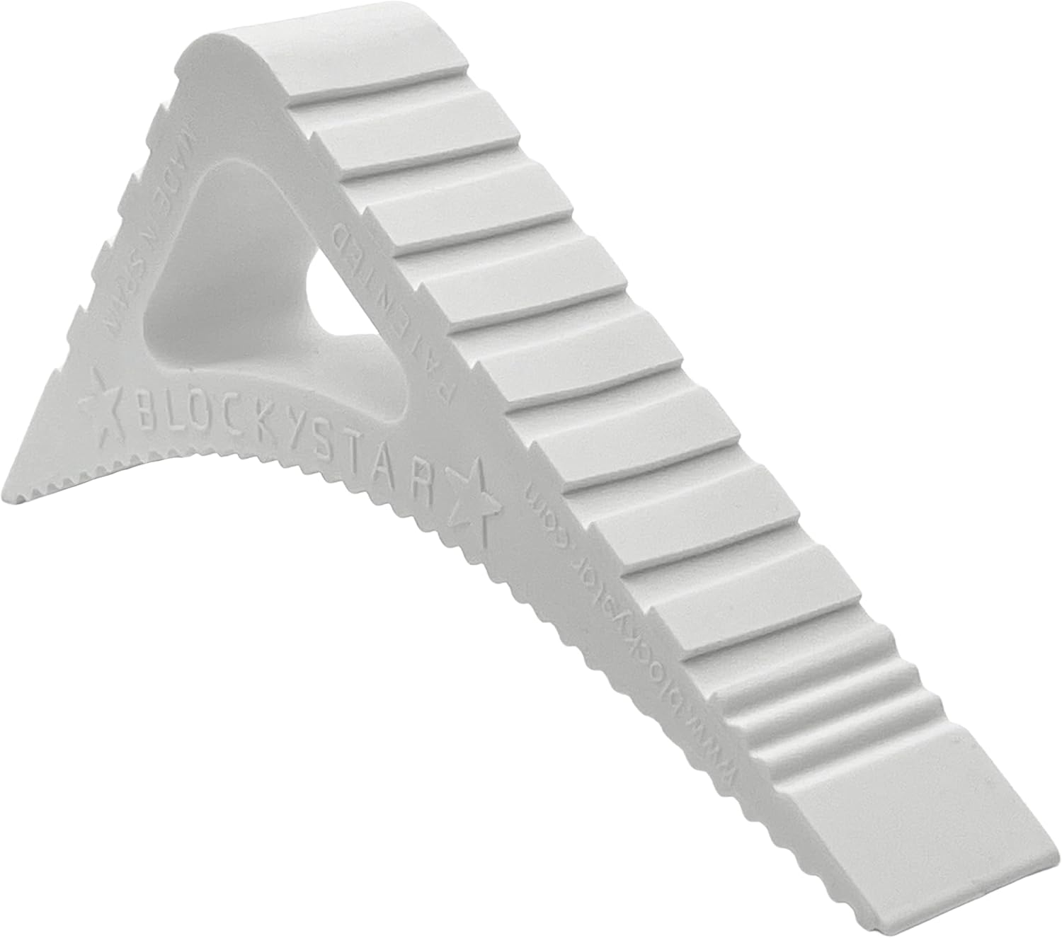 Blockystar Rubber Door Stopper & Window Wedge, Award Winning Decorative Doorstop, Multi-Surface Door Stoppers