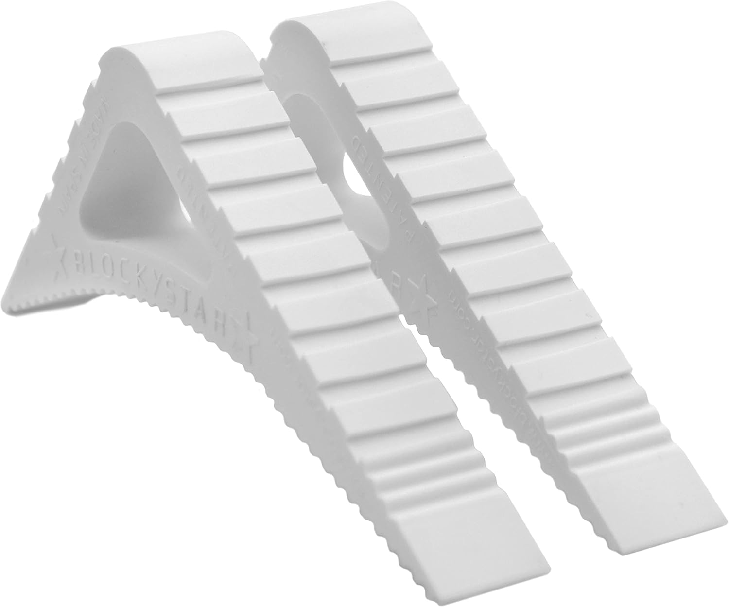 Blockystar Rubber Door Stopper & Window Wedge, Award Winning Decorative Doorstop, Multi-Surface Door Stoppers