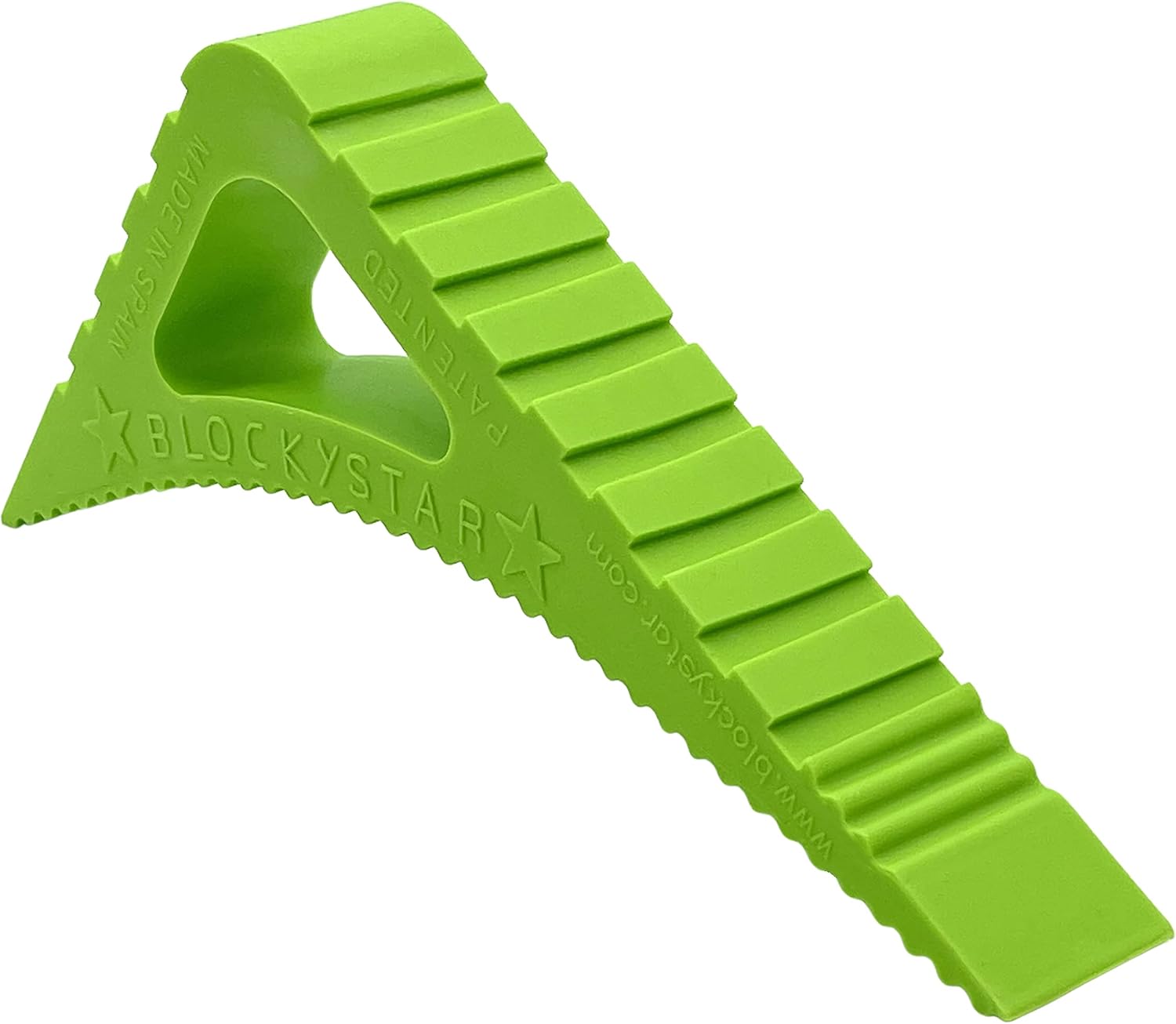 Blockystar Rubber Door Stopper & Window Wedge, Award Winning Decorative Doorstop, Multi-Surface Door Stoppers