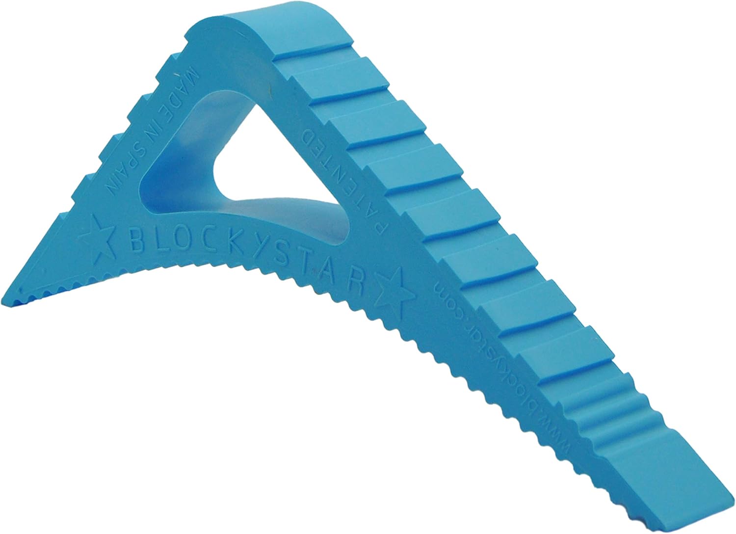 Blockystar Rubber Door Stopper & Window Wedge, Award Winning Decorative Doorstop, Multi-Surface Door Stoppers