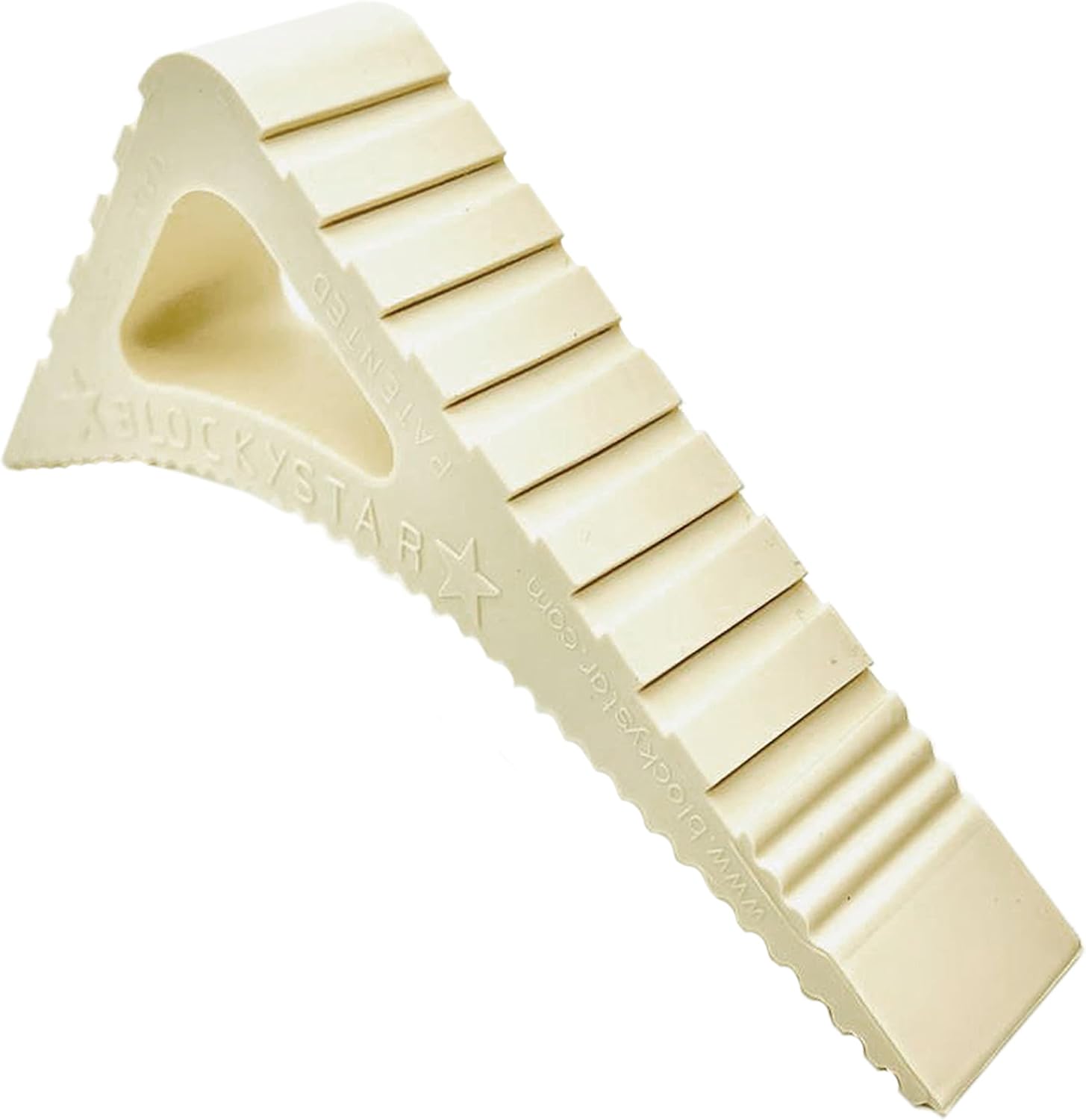 Blockystar Rubber Door Stopper & Window Wedge, Award Winning Decorative Doorstop, Multi-Surface Door Stoppers