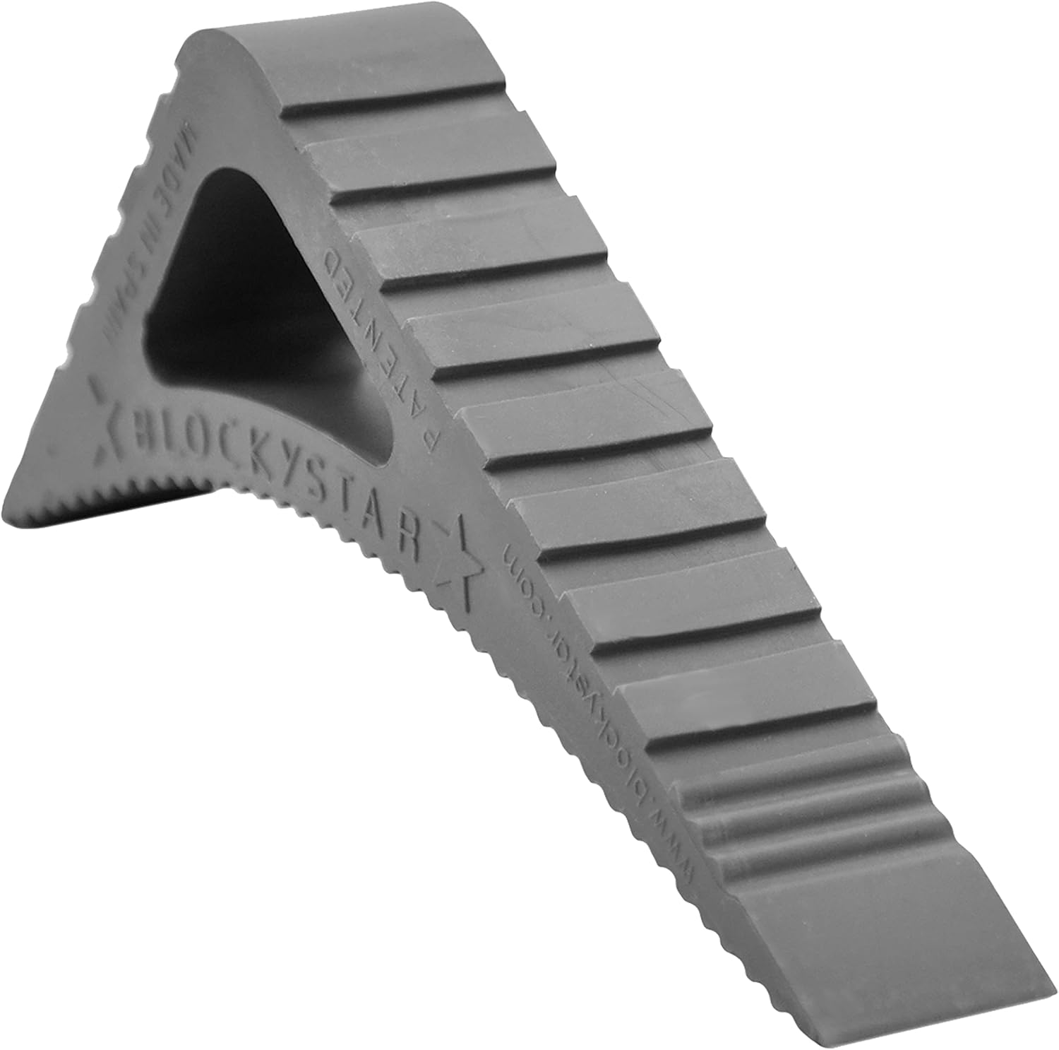 Blockystar Rubber Door Stopper & Window Wedge, Award Winning Decorative Doorstop, Multi-Surface Door Stoppers