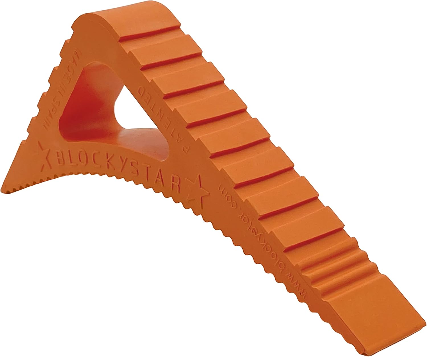 Blockystar Rubber Door Stopper & Window Wedge, Award Winning Decorative Doorstop, Multi-Surface Door Stoppers