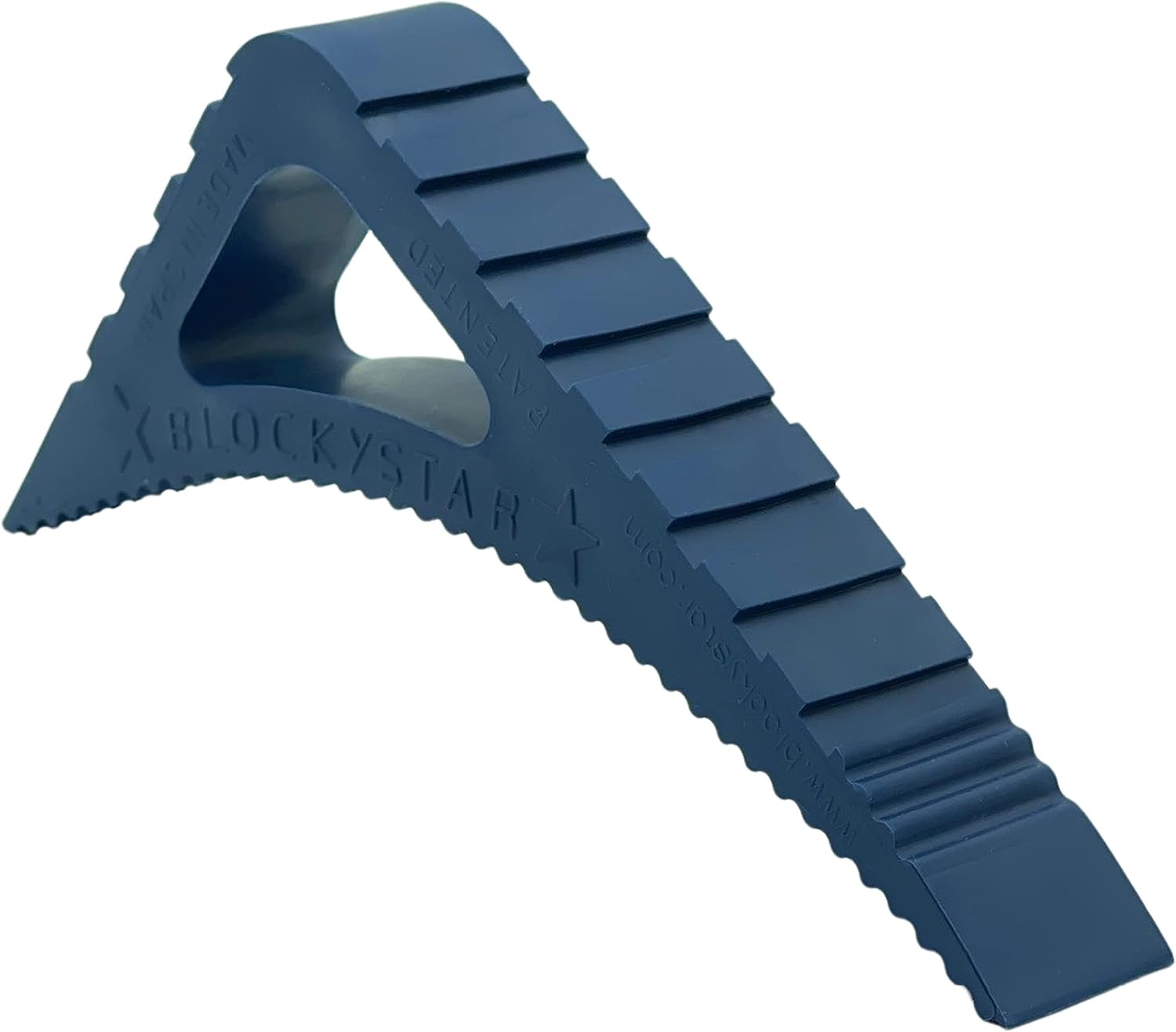 Blockystar Rubber Door Stopper & Window Wedge, Award Winning Decorative Doorstop, Multi-Surface Door Stoppers