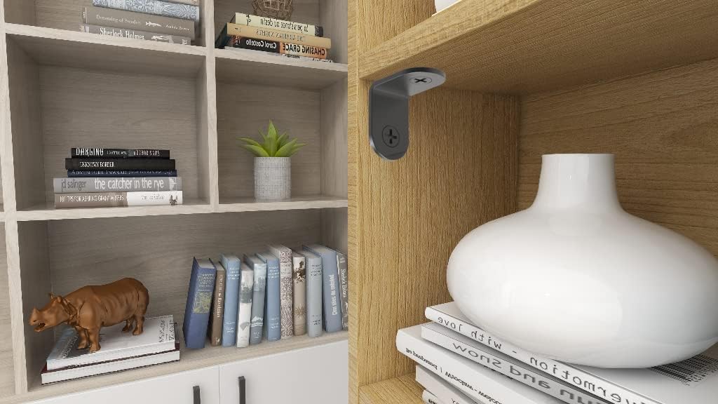 Corner Brace, L Bracket, Corner Brackets of Stainless Steel,Small Angle Support for Home Improvement,