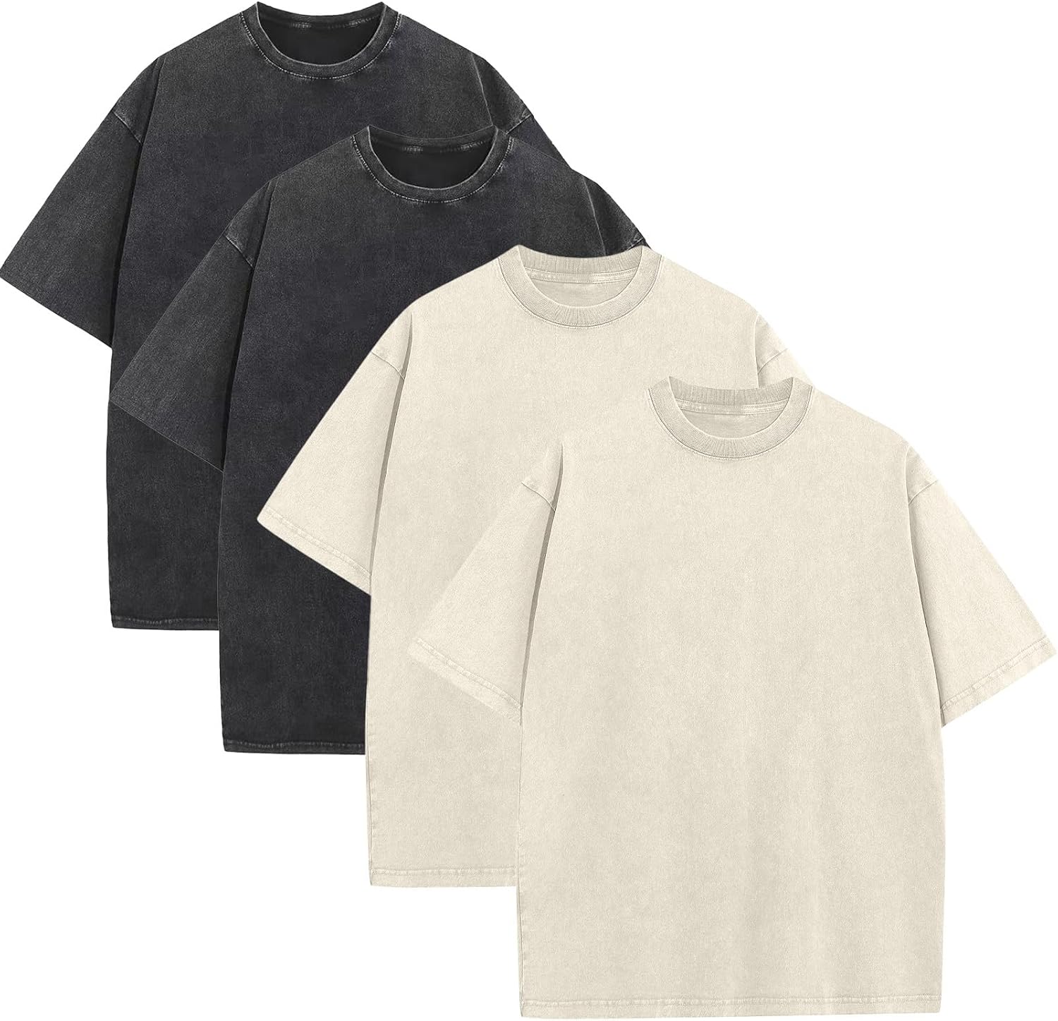 Essential Stonewashed Oversized T-Shirt - Hình 30