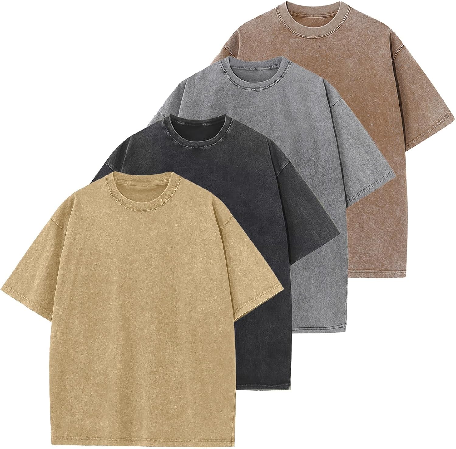 Essential Stonewashed Oversized T-Shirt - Hình 15