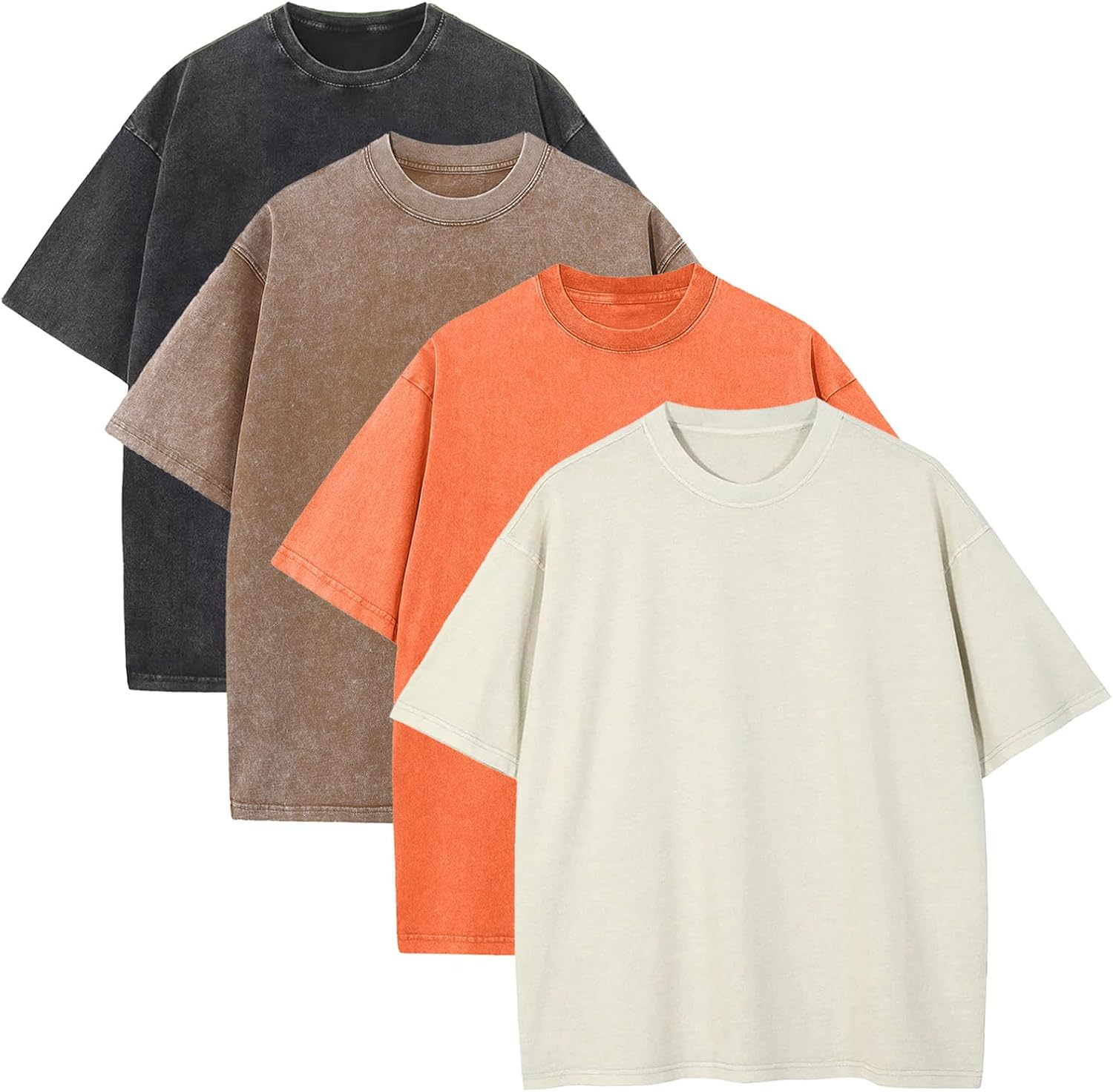 Essential Stonewashed Oversized T-Shirt - Hình 33