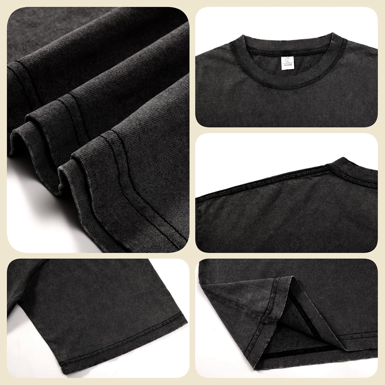 Essential Stonewashed Oversized T-Shirt - Hình 5
