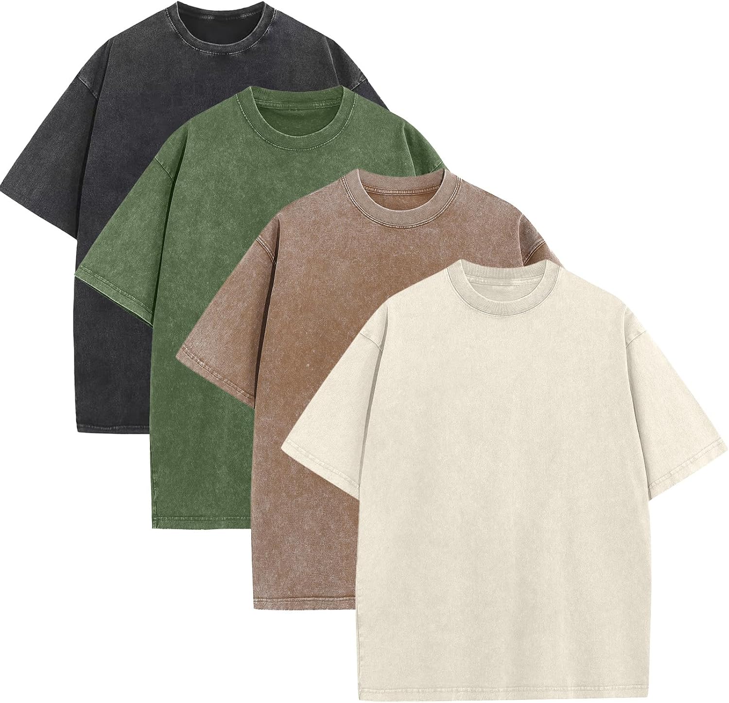 Essential Stonewashed Oversized T-Shirt - Hình 11