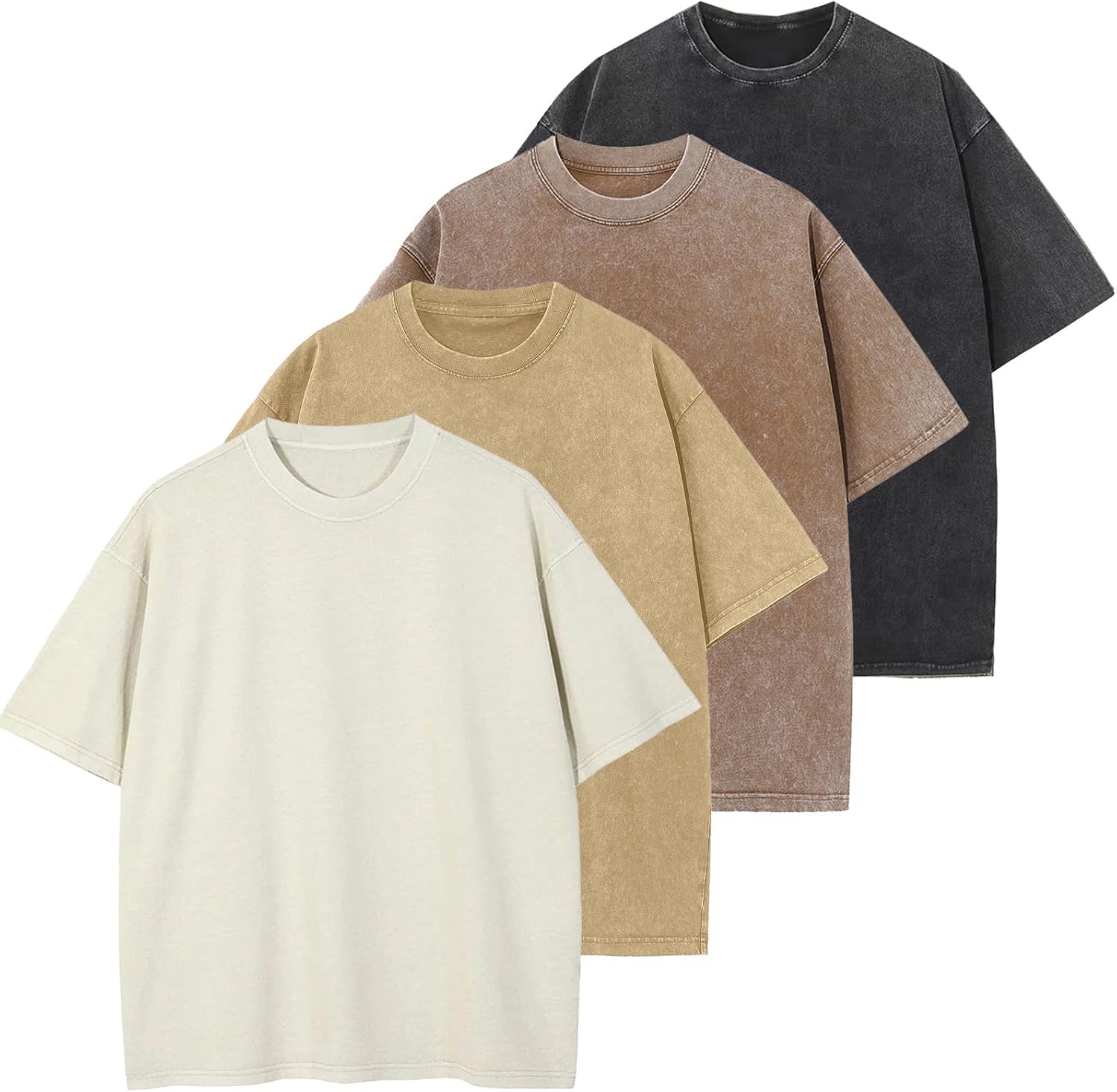 Essential Stonewashed Oversized T-Shirt - Hình 37