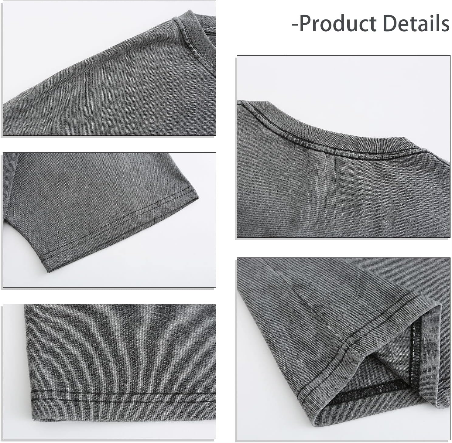 Essential Stonewashed Oversized T-Shirt - Hình 8