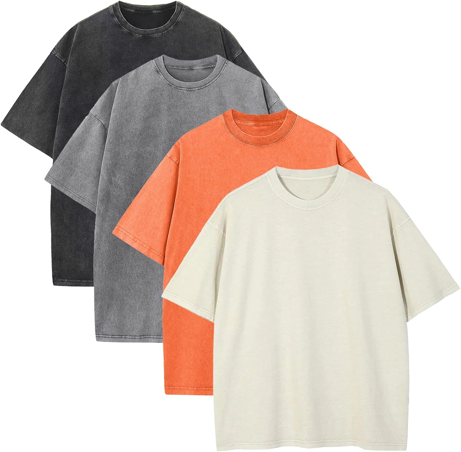 Essential Stonewashed Oversized T-Shirt - Hình 34