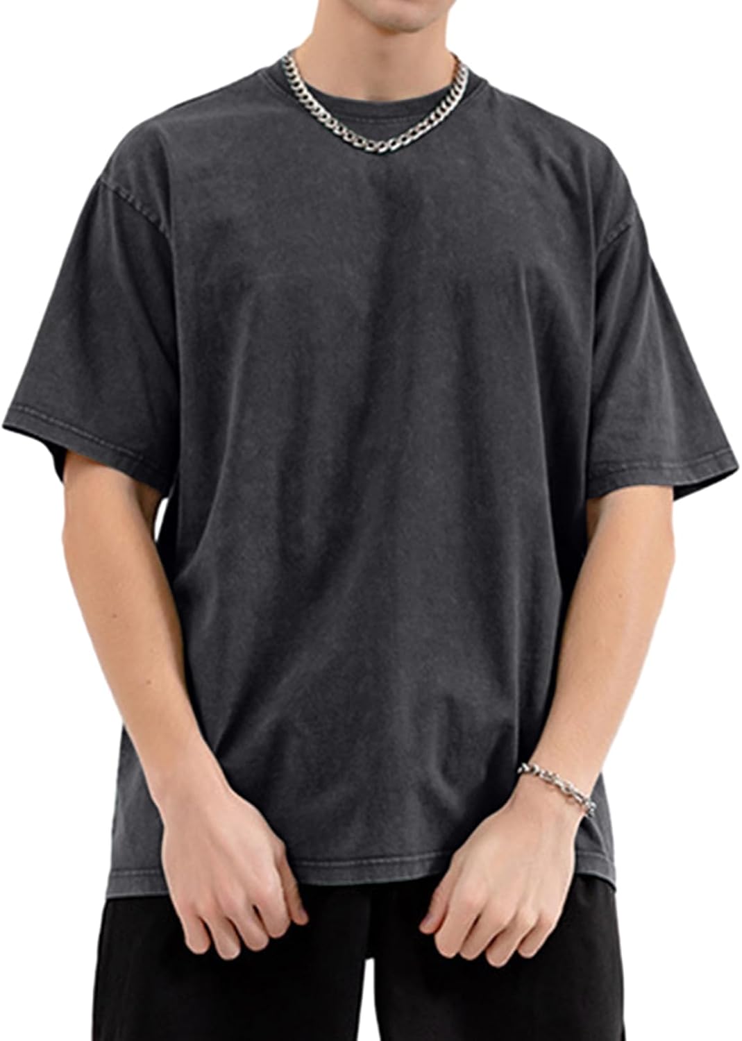 Essential Stonewashed Oversized T-Shirt - Hình 17