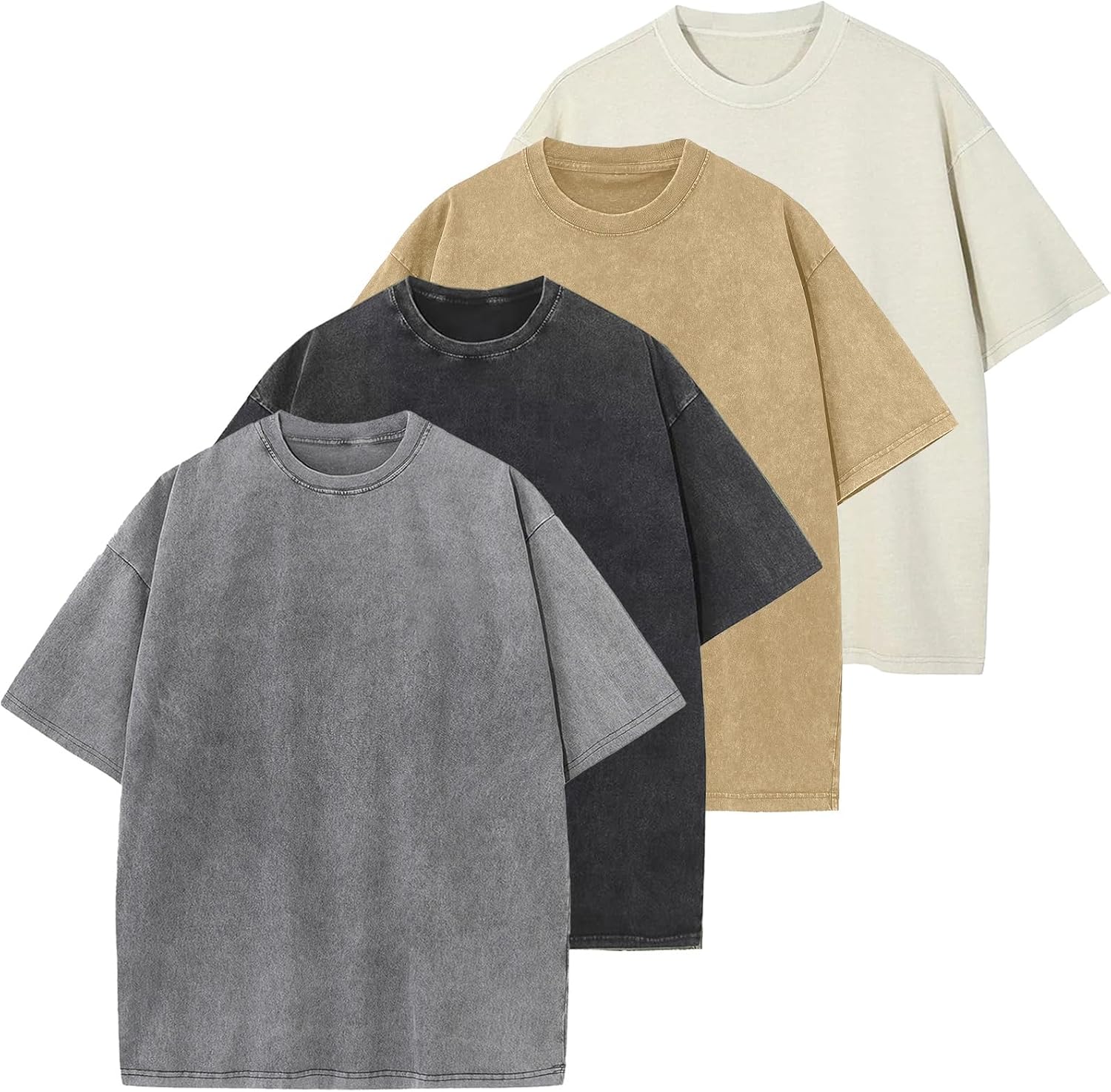 Essential Stonewashed Oversized T-Shirt - Hình 21