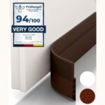 White Door Seal Strip – 39 Inch Adhesive Draft Blocker — view 8