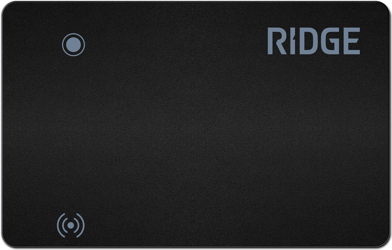 Ridge Wallet Tracker Card Compatible with Apple Find My, Slim Tracking Card - Wallet Finder, Item Locator for Luggage Tags, Passports, Phone - MFi Certified, IP68 Water Resistance