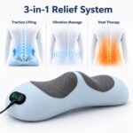 Ergonomic Lumbar Massager with Heat & Traction Relief — view 2