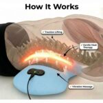 Ergonomic Lumbar Massager with Heat & Traction Relief — view 3