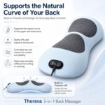 Ergonomic Lumbar Massager with Heat & Traction Relief — view 4
