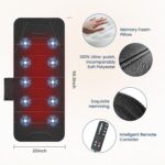 Full Body Vibration Massage Mat with Heat – 10 Motors, 5 Modes — view 7