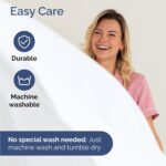 Luxurious White Microfiber Sheet Set - Hình 7