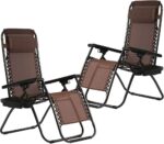 Black Zero Gravity Recliner Chairs - Hình 8