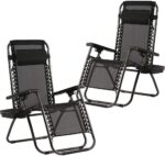Black Zero Gravity Recliner Chairs - Hình 10