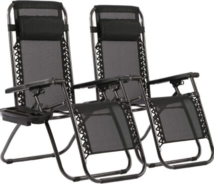Black Zero Gravity Recliner Chairs