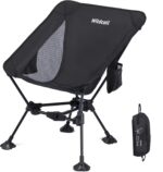 Lightweight Black Reclining Camp Chair - Hình 19