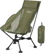 Lightweight Black Reclining Camp Chair - Hình 20